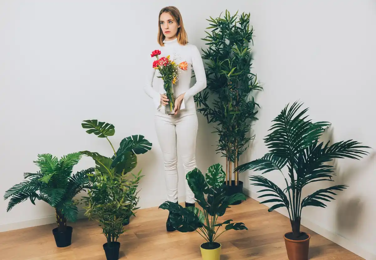 green houseplants blooming indoors year round