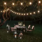 Swedish garden evening lighting outdoor LED lantern