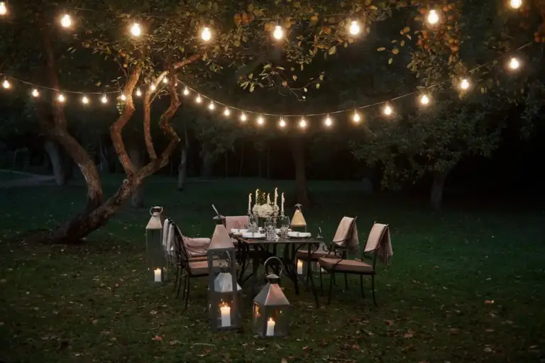 Swedish garden evening lighting outdoor LED lantern