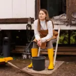composting backyard garden Sweden