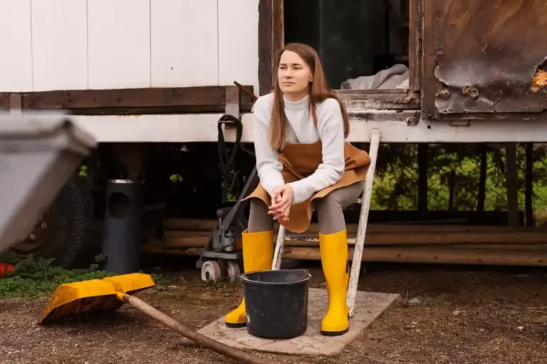 composting backyard garden Sweden