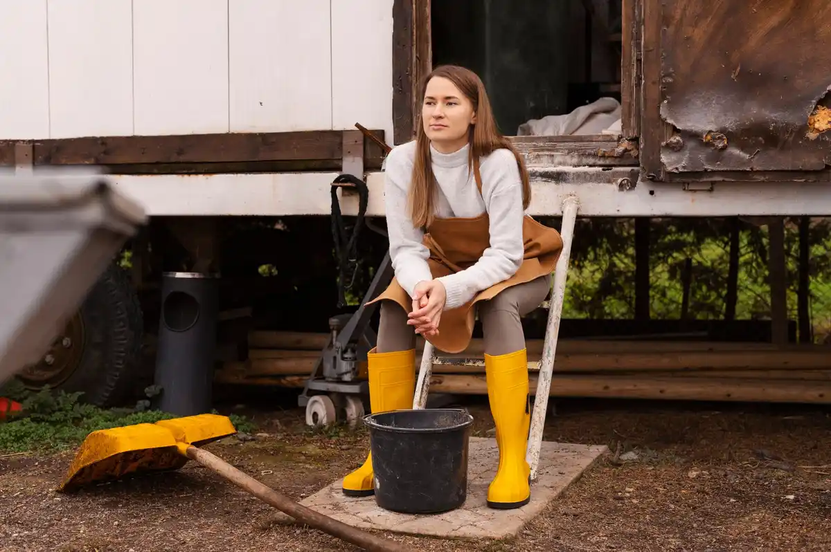 composting backyard garden Sweden