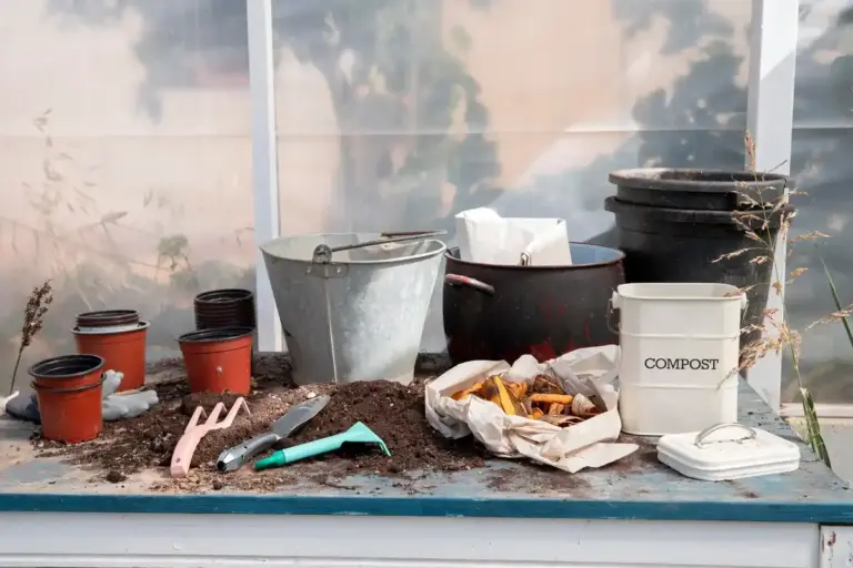 compost and fertilizer vegetable garden Sweden
