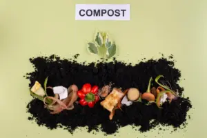 garden composting backyard soil organic