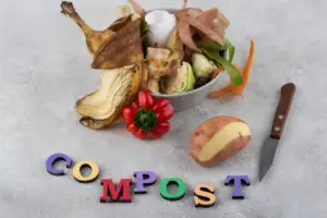 organic compost bin garden Sweden