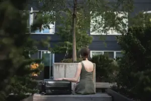 beautiful Swedish garden minimal maintenance