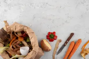 kitchen scraps compost garden sweden
