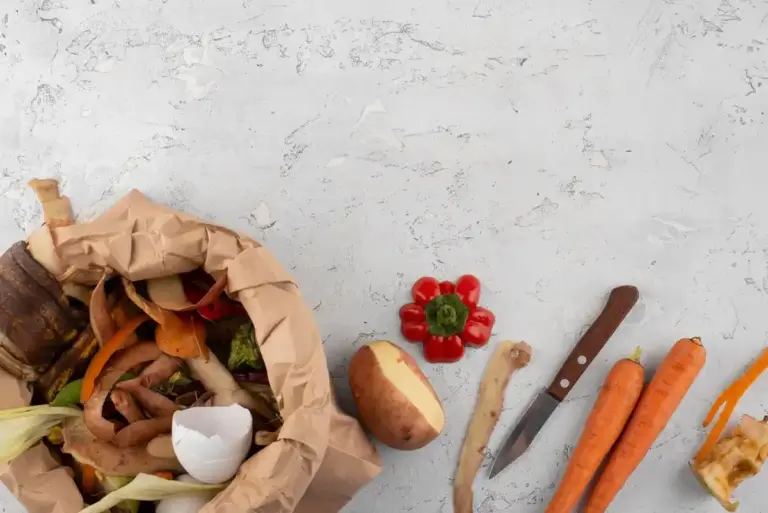 kitchen scraps compost garden sweden