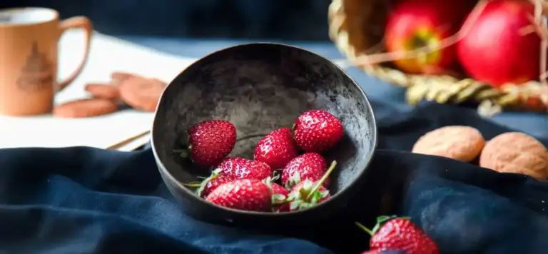 juicy swedish strawberries